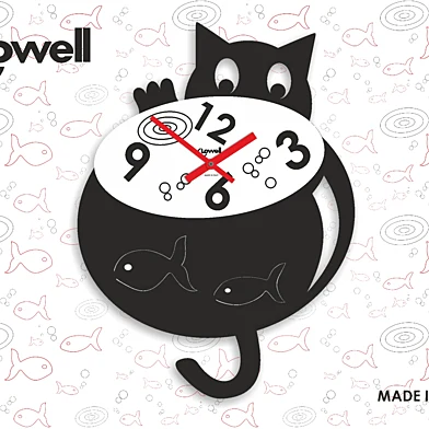 Детские настенные часы Кот от Lowell