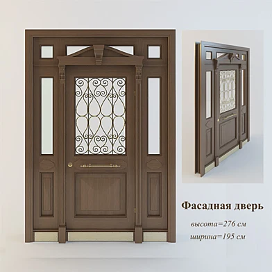 Фасадая дверь