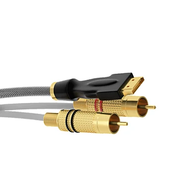 Набор кабелей, hdmi и тюльпаны