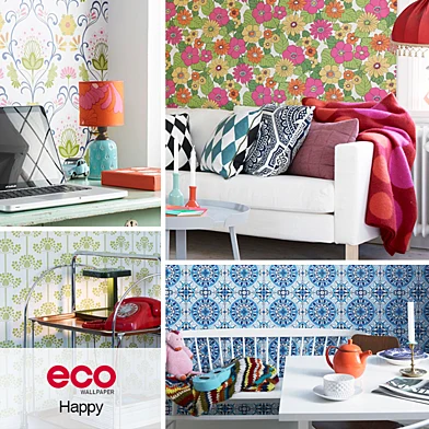 Обои ECO Wallpaper, коллекция Happy