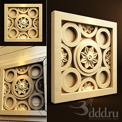 Palimanan Carving Ornament 08