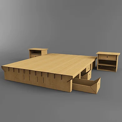 KARTON The Paperpedic Bed