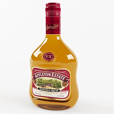 Rum Bottle