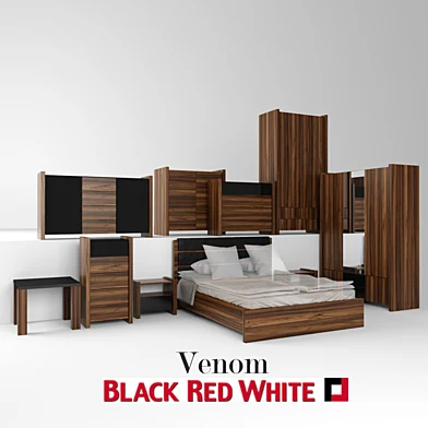 Red Black White. Venom