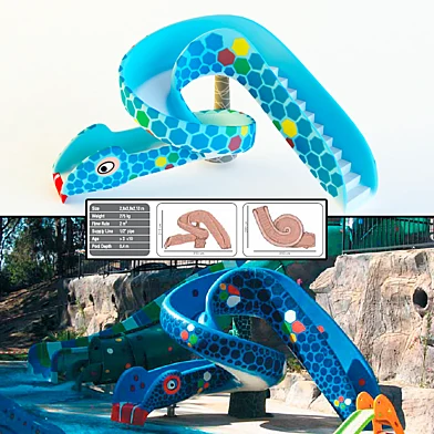 Водная горка: Cobra Slide.
