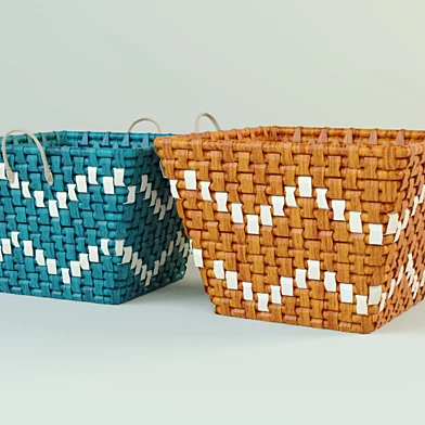 Coloured Basket / ZARA HOME