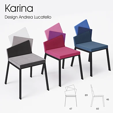 KARINA  Chair by ITALY DREAM designer Andrea Lucatello