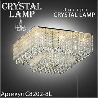 Люстра Crystal lamp C8202-8L