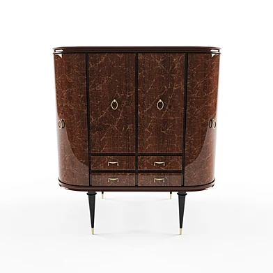 Bar cabinet antique