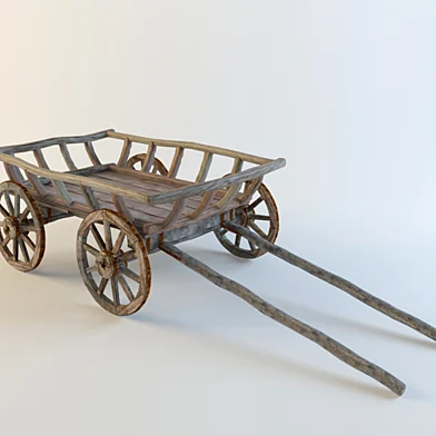 Старая телега