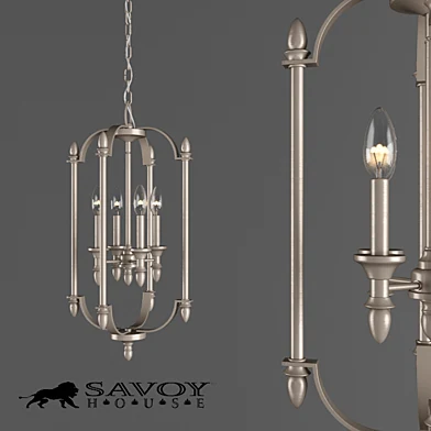 Savoy House/ Aldrich 4 Light Foyer