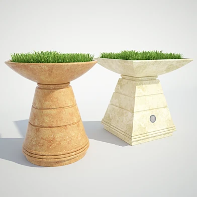 Grass in vase