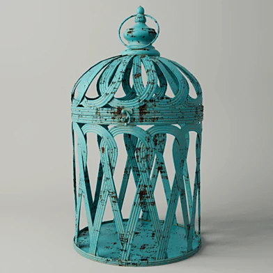 Jennifer Bird Cage Decor