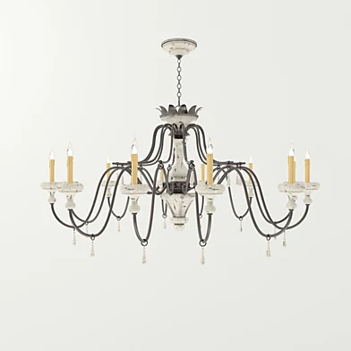 Люстра PROVENCE CHANDELIER 6513-10-43 CYAN