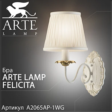 Бра arte lamp Felicita A2065AP-1WG