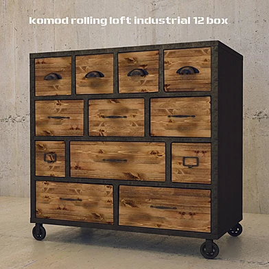 ROLLING LOFT INDUSTRIAL 12 BOX