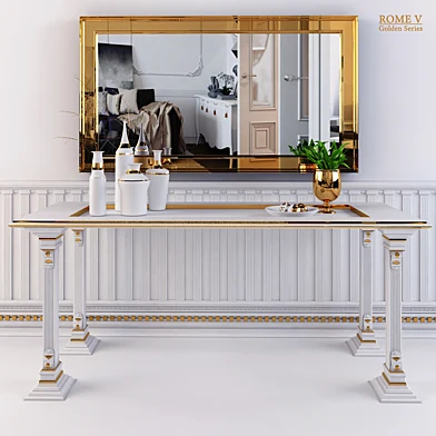 ROME V Golden Decorative Set