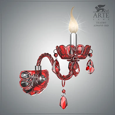 Бра TEATRO ARTE Lamp A3964AP-1RD