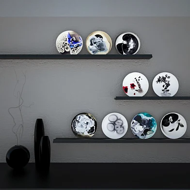 Модель тарелок Doria— «The petri dish series»
