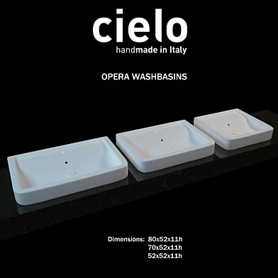 Cielo Opera Washbasins