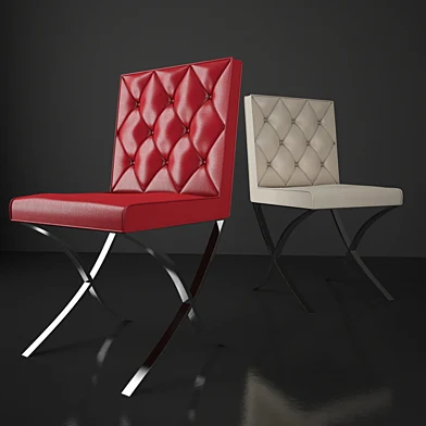 China Dining Chair Cb Red
