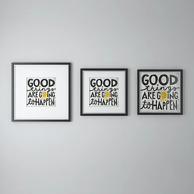 Art.com-GOOD THINGS ARE GOING TO HAPPEN