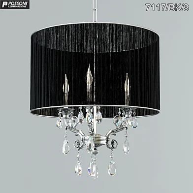 Possoni Illuminazione Ricordi Di Luce 7117 / BK / 3