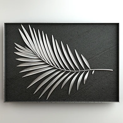 Coconut leaft ornament 03