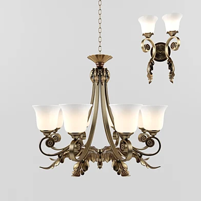 Люстра и бра DF Lighting