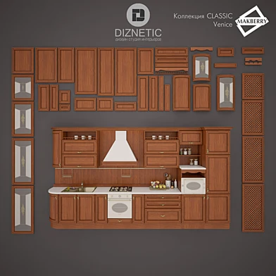 Кухня "Venice" (Венис), коллекция Classic, MMstock, Makberry