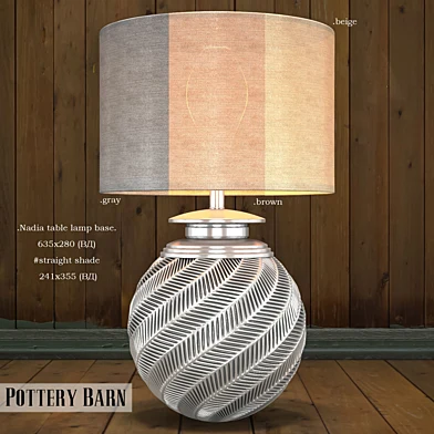 Pottery Barn Nadia Table Lamp SS
