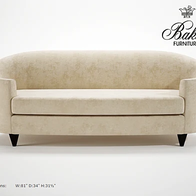Диван Baker Oval Sofa