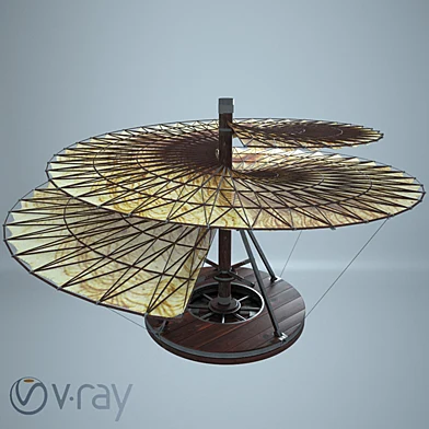Leonardo da Vinci aeria screw