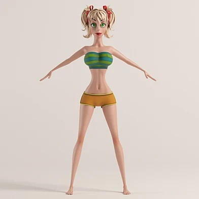 The girl similar to Mandy