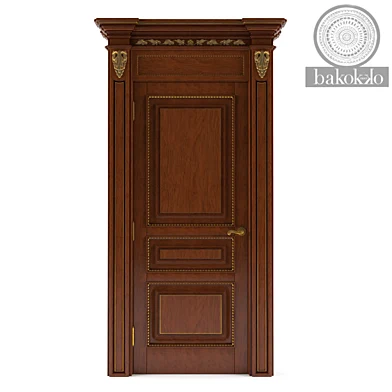 Дверь филенчатая фабрики Bakokko (Италия), проем -900х2100 артикул- DR201LQ/3B