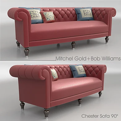 Диван Chester Sofa 90” от M. Gold+B. Williams