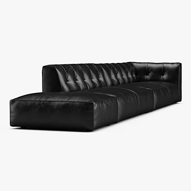 Rio Rh Sofa Gunmetal