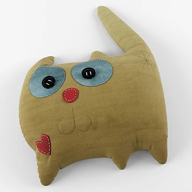 подушка кот