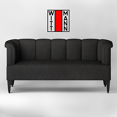 JOSEF HOFFMANN, Alleegasse", soffa, Wittmann