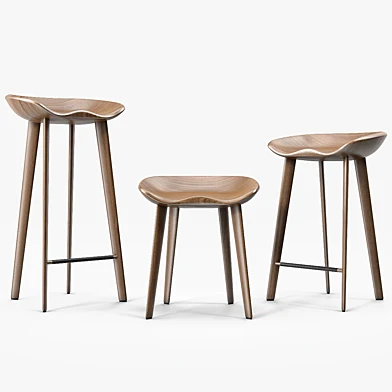 BassamFellows Tractor Stools