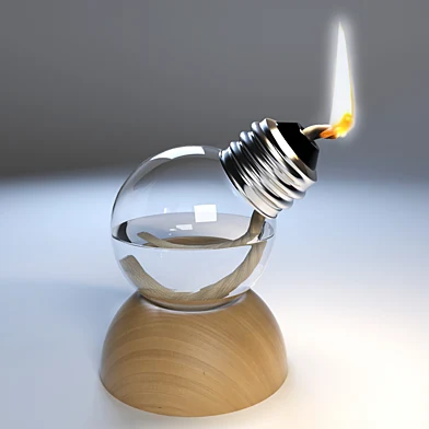 oil lamp