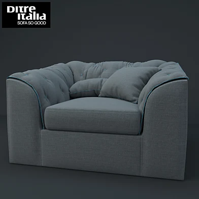 Armchair Collins Ditre Italia