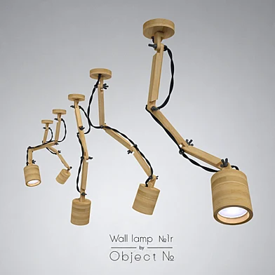 wall lamp No1r by Object No