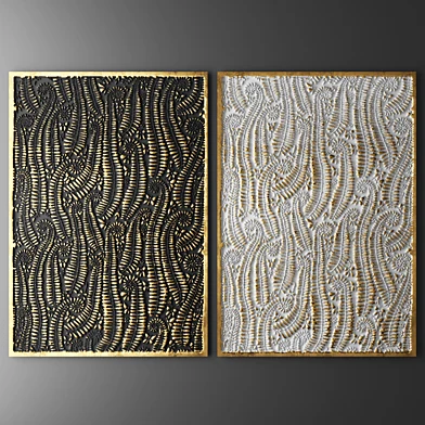 Декор для стены. Панель. 3D, декор для стены, картина, золото, люкс, luxury, декор, арт, современное искусство, абстракция