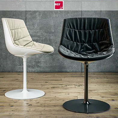 MDF italia стул Flow chair padded