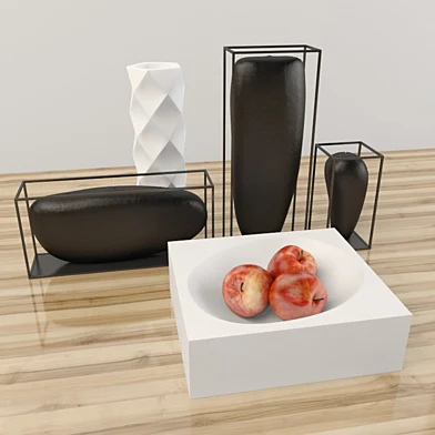 B&B ITALIA Decor set