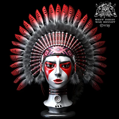 West Indian war bonnet