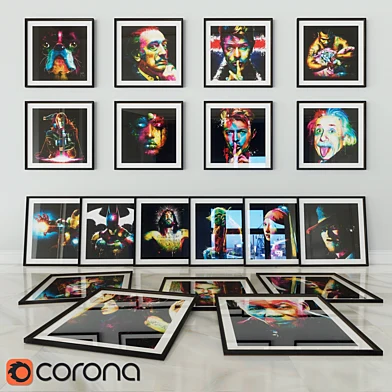 Черная серия (20 картин Patrice Murciano)