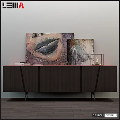 Cupboard for living room 'Picture' by Cairoli & Donzelli for Lema + Decor