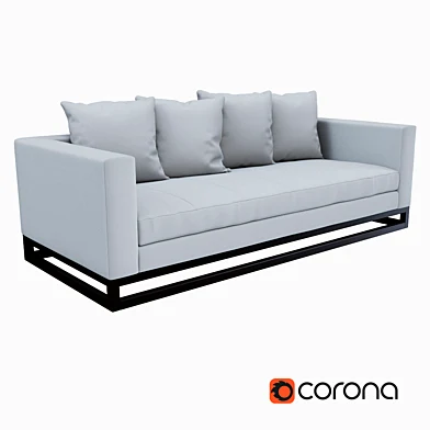 West Elm Toss-Back Down-Filled Sofa